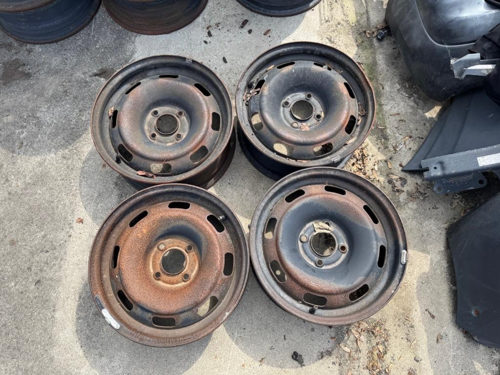 4 Citroën c3 velgen van plaatstaal, Auto-onderdelen, Ophalen, Gebruikt, Citroën
