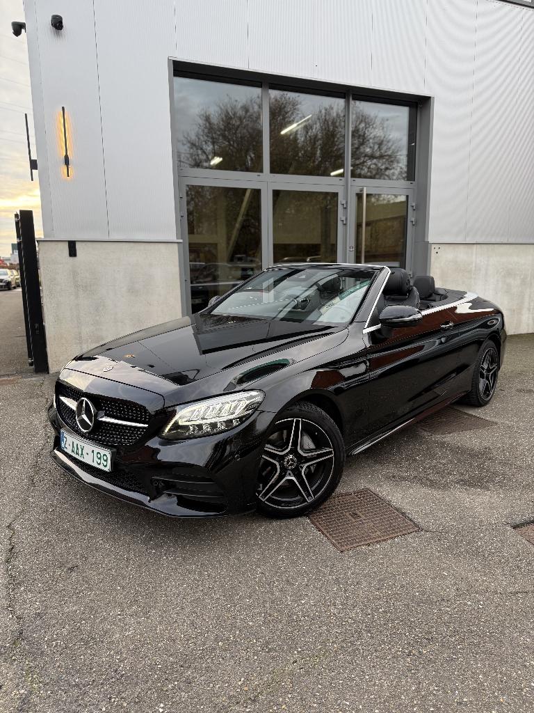 Mercedes-Benz C 180 Cabrio 9G-TRONIC AMG Line, Auto's, Mercedes-Benz, Automaat, 4 zetels, Achterwielaandrijving, 4 cilinders