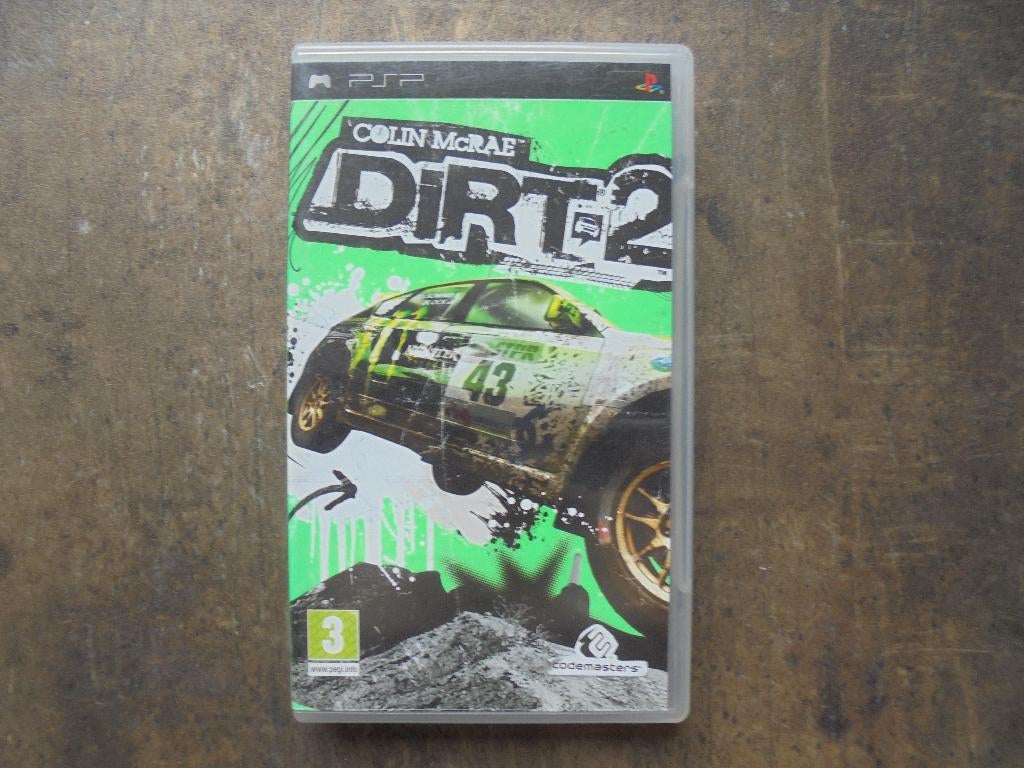 Colin McRae Dirt 2 voor PSP (zie foto's), Gebruikt, 1 speler, Racen en Vliegen, Ophalen of Verzenden