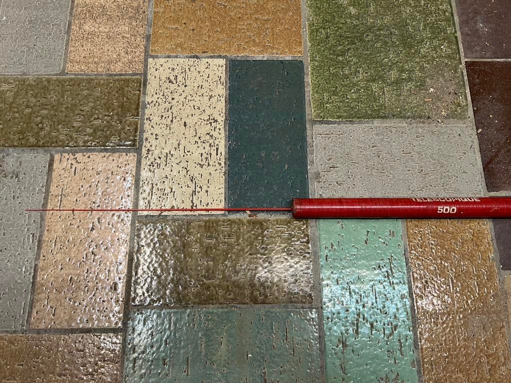 2 telescoop hengels, Ophalen, Gebruikt, Vaste hengel