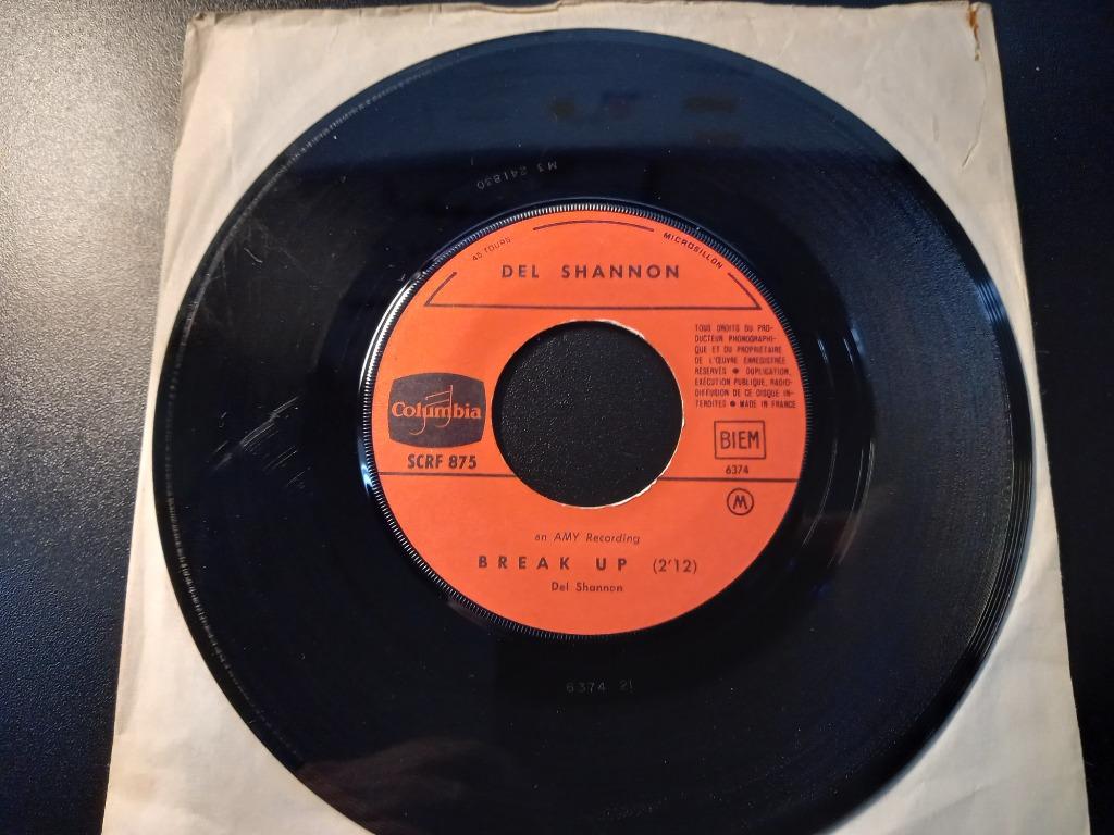 Del Shannon — Romp Up/Pourquoi ne me dis-tu pas '7, Enlèvement ou Envoi, Single, Utilisé, Pop