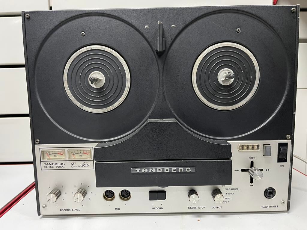 Tandberg Series 3000X Recorder met tape - vintage, Audio, Tv en Foto, Bandrecorder, Ophalen, Bandrecorder