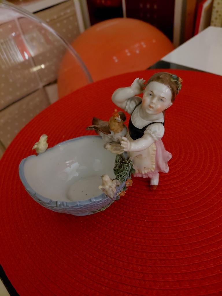 Figurine de porcelaine de Meissen, Enlèvement ou Envoi