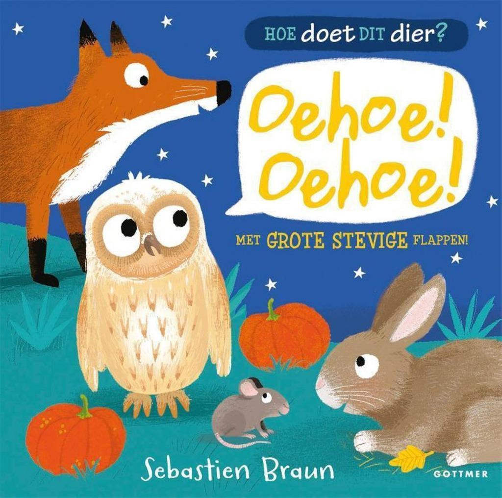 Hoe doet dit dier ?  Oehoe! Oehoe!, Gelezen, Ophalen of Verzenden, 2 tot 3 jaar, Sebastian Braun