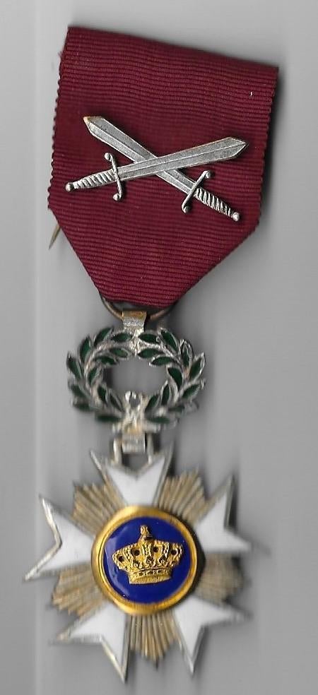 Medaille Ridder in de kroonorde, Verzamelen, Militaria | Algemeen, Verzenden, Landmacht