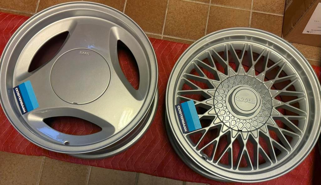 Saab 900 / 9000 16” velgen, Auto-onderdelen, Banden en Velgen, Ophalen of Verzenden, Velg(en)