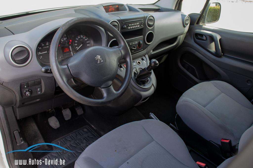 Peugeot Partner 1.6 HDi / HISTORIEK / AIRCO / BOORDCOMPUTER, Voorwielaandrijving, Euro 5, Stof, 4 cilinders