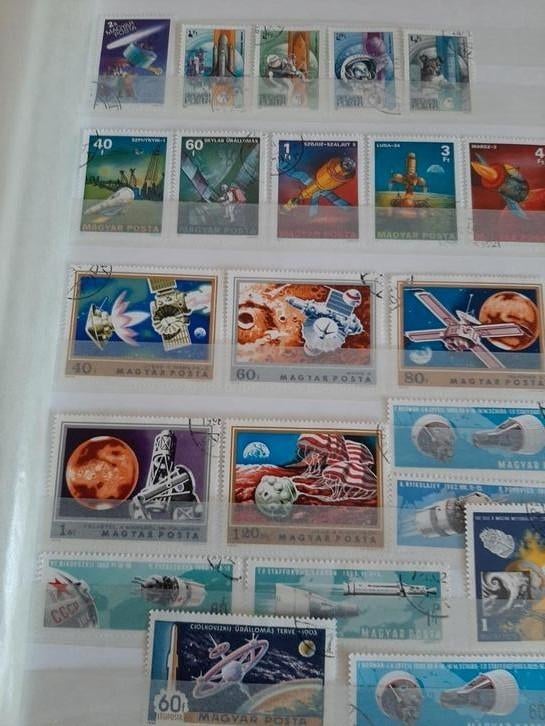 Monde : Space/Kosmos **/° dans un album de 64 pages (1), Enlèvement ou Envoi