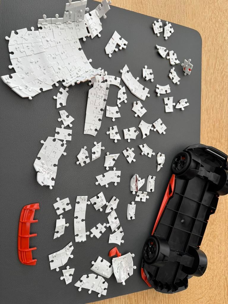 3D puzzel Lamborghini, Ophalen of Verzenden, Zo goed als nieuw