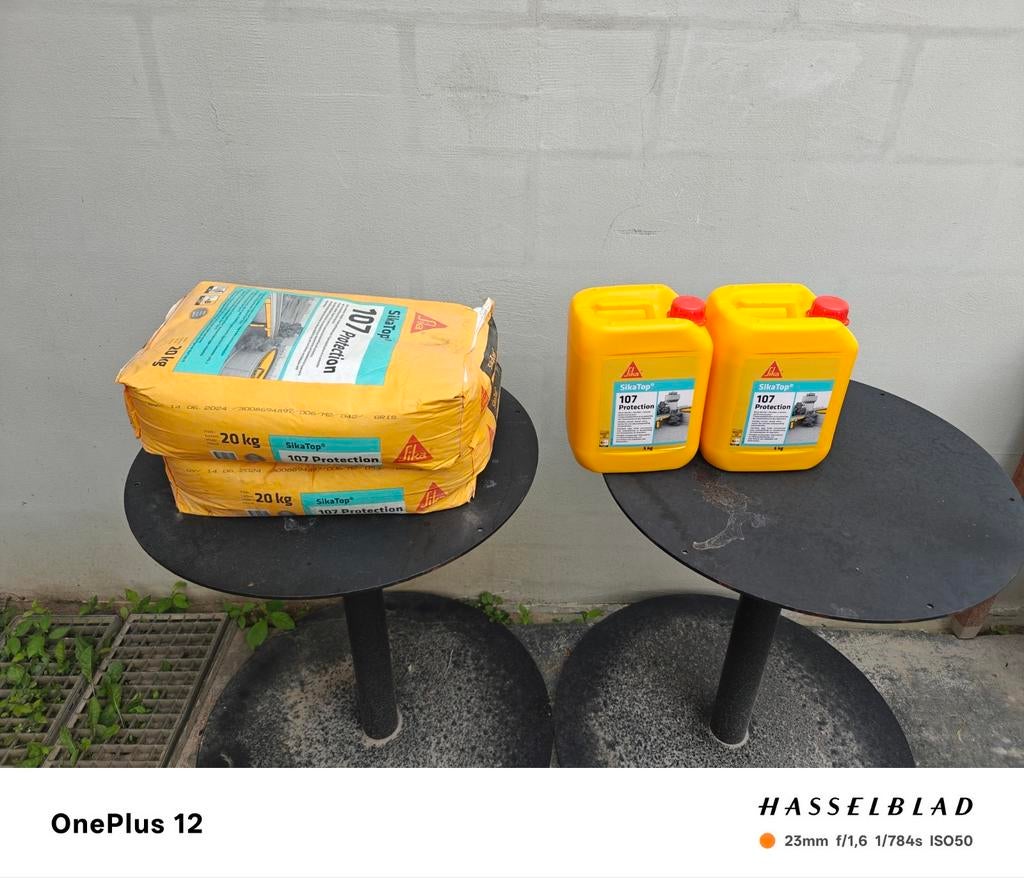 SIKATOP-107 Protection - Micro-mortier d'étanchéité, Bricolage & Construction, Bricolage & Rénovation Autre, Neuf, Enlèvement