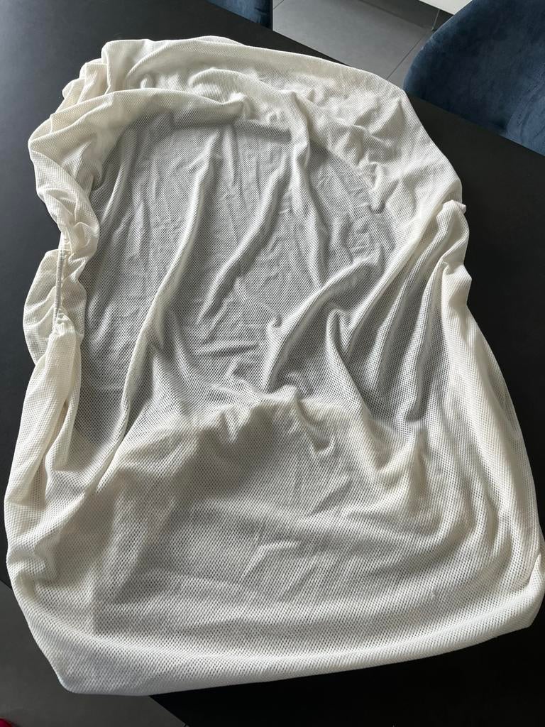 Aerosleep ecru matrasovertrek voor matrasmaat 140x70cm., Kinderen en Baby's, Kinderkamer | Beddengoed, Gebruikt, Jongetje of Meisje