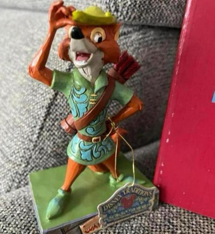 Disney traditions  robin hood (nieuw)in box, Ophalen, Overige figuren, Nieuw, Beeldje of Figuurtje