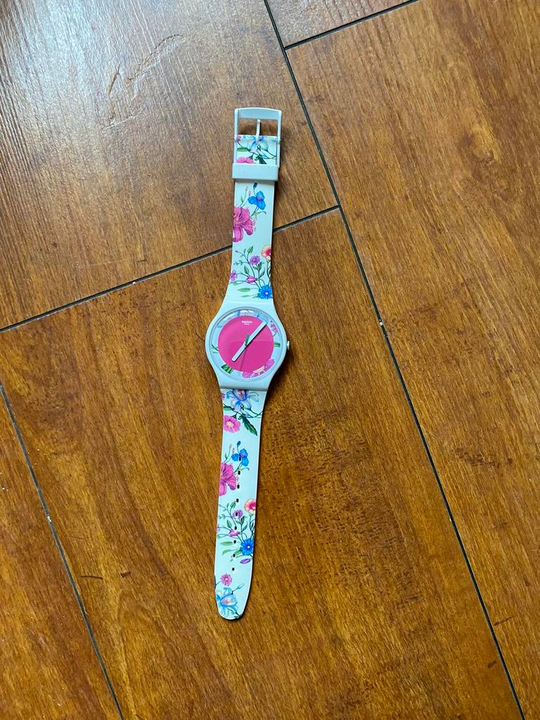 Swatch-horloge, Handtassen en Accessoires, Horloges | Dames, Ophalen of Verzenden, Zo goed als nieuw, Swatch