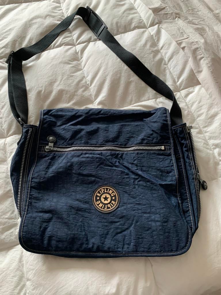 Sac Kipling à bandoulière, Enlèvement ou Envoi, Comme neuf, Bleu, Autres marques