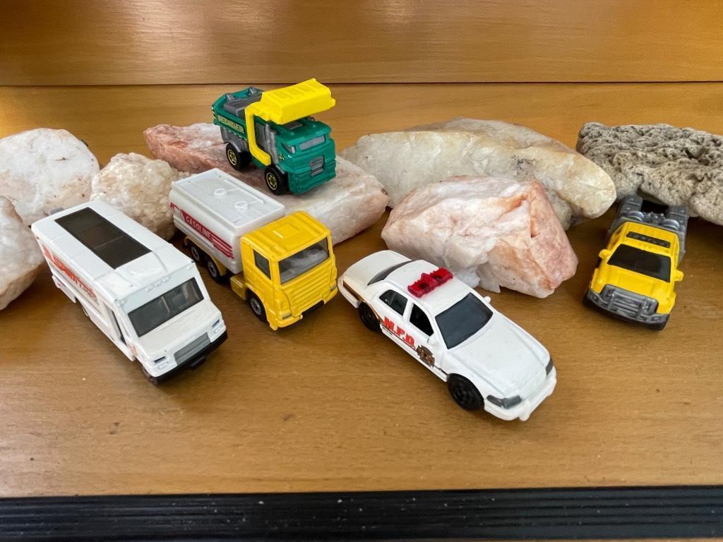 Matchbox (4) en Siku (1) autootjes, Ophalen, Zo goed als nieuw, Overige typen