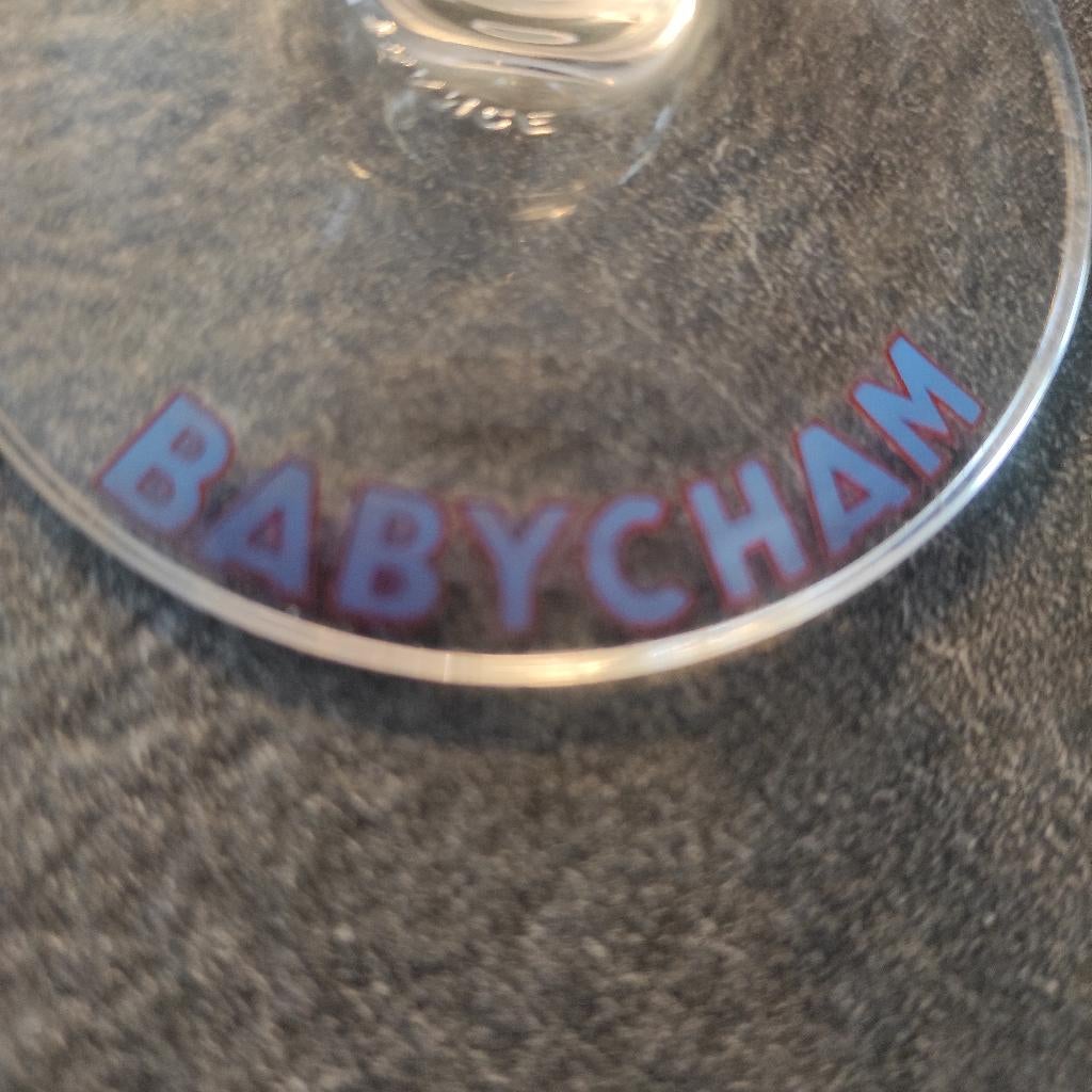 Babycham glazen  7 stuks slechts €14!, Enlèvement