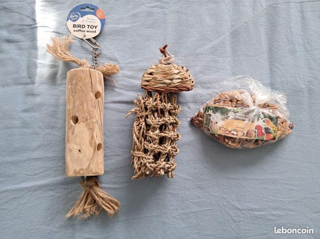 jeux neufs pour perroquet, Enlèvement