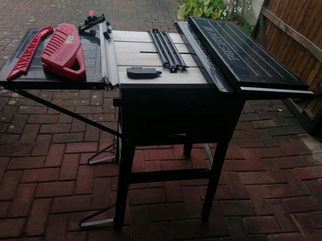 Parkside tafelzaag PTK 2000 C3. Zonder motor!!!, Ophalen, Gebruikt