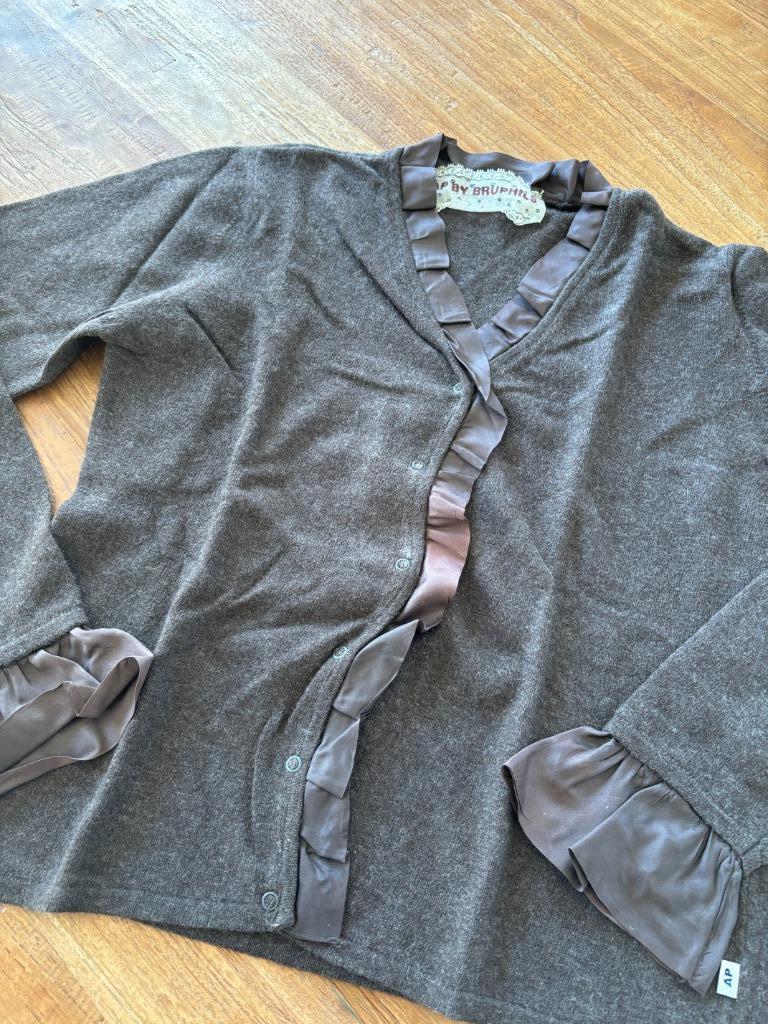 Vest AP BY BRUPHILS maat 38, Kleding | Dames, Maat 38/40 (M), Bruin, Ap by bruphils, Ophalen of Verzenden