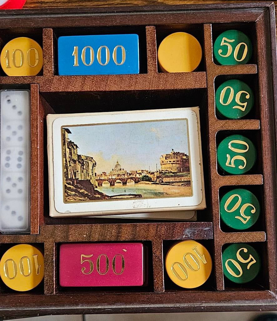 Jeux de carte Dal negro+dés+jetons+poker+casino, Ophalen