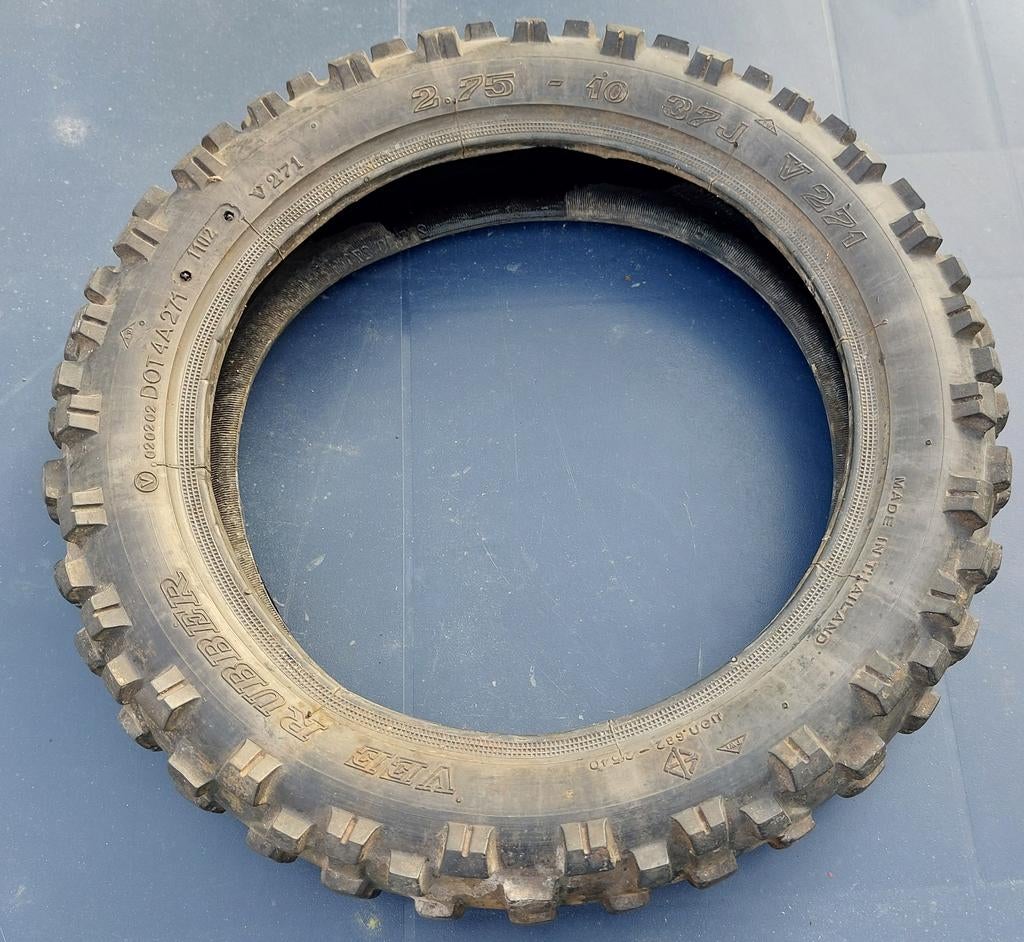 2,75/10 inch crossmotorbanden voor kinderen, Ophalen of Verzenden, Gebruikt