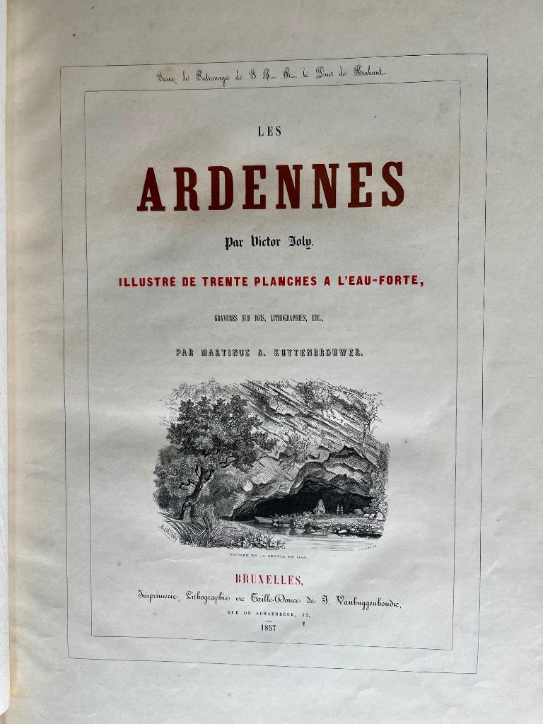 Les Ardennes V. Joly, Livres, Envoi, Utilisé, Martinus A. Kuytenbrouwer