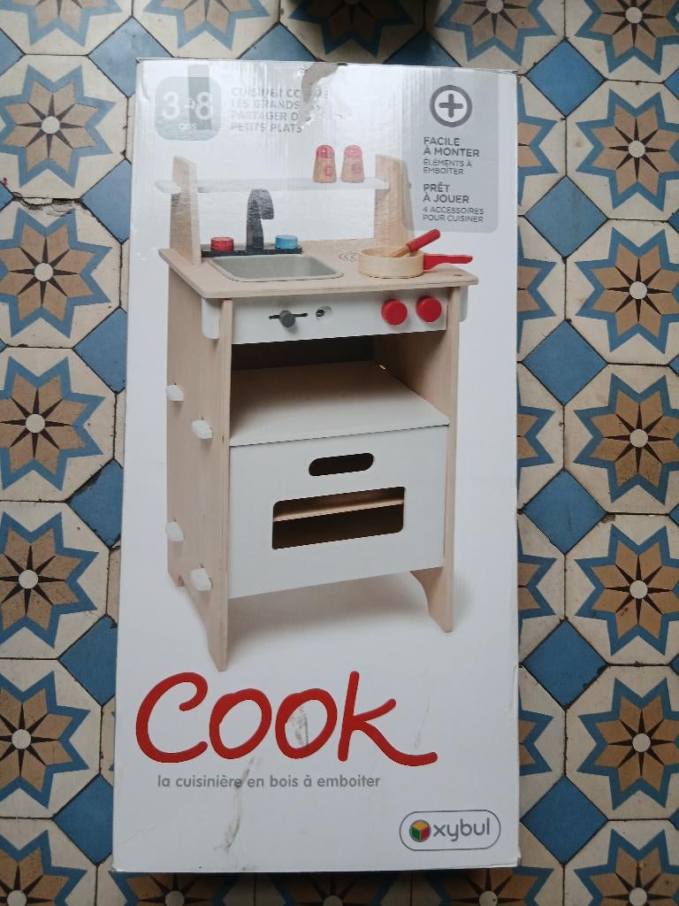 speelgoedkeuken Oxybul hout, Kinderen en Baby's, Speelgoed | Speelkeukens, Gebruikt, Speelkeuken, Hout, Ophalen
