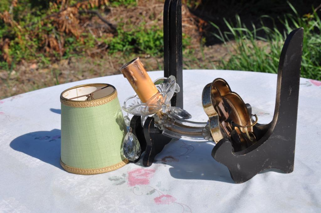 §  applique murale a pampilles, Antiquités & Art, Enlèvement ou Envoi