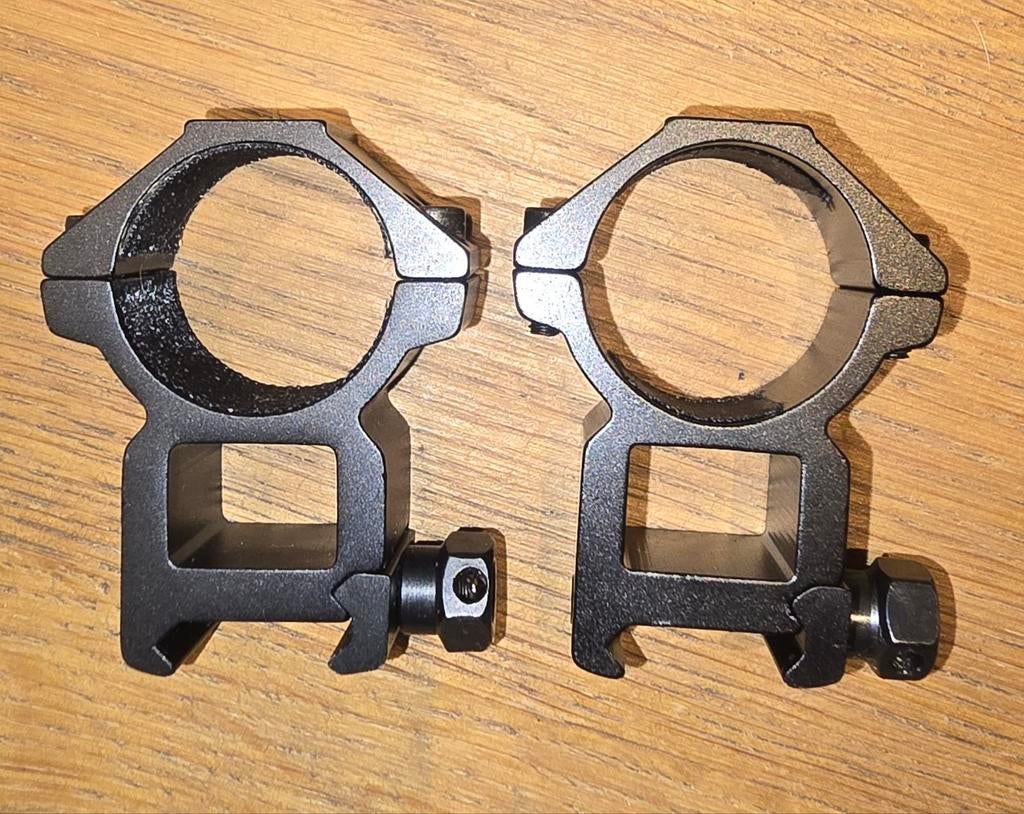 Montage lunette optique tir carabine fusil airsoft chasse