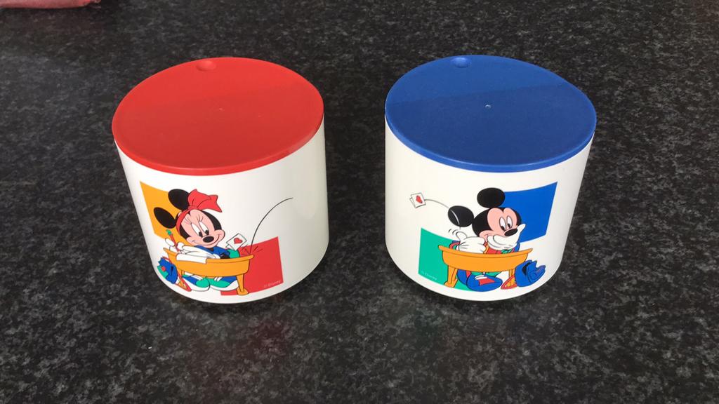 Tupperware mini en mickey  mous, Ophalen of Verzenden