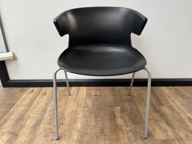 Offisit Cove stapelstoel designed by Dorigo zwart, Ophalen of Verzenden