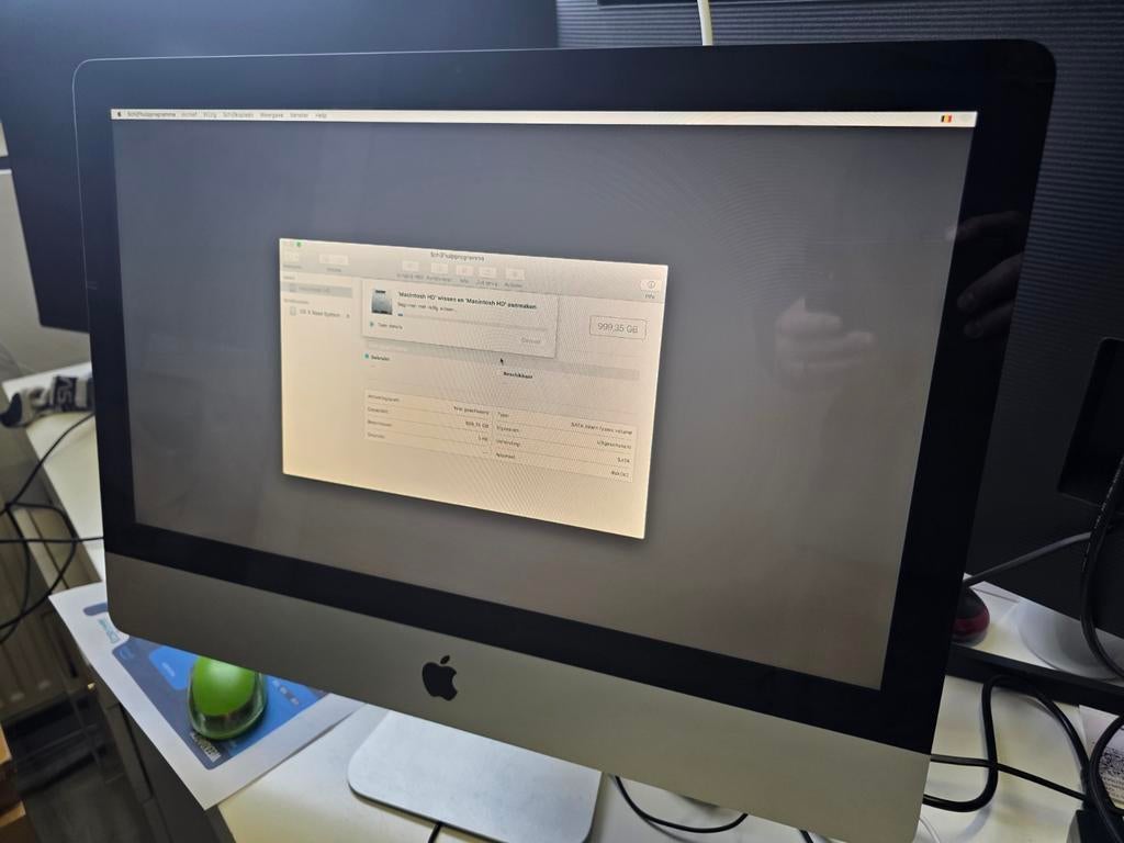 iMac 21,5" Core 2 Duo 3.06 GHz 2009 4GB RAM 1TB HDD, Computers en Software, Ophalen, IMac, HDD