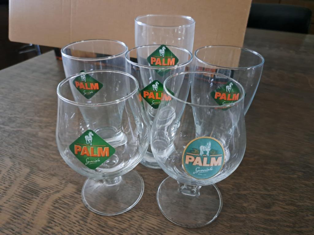 Palm glazen, Verzamelen, Ophalen of Verzenden, Zo goed als nieuw, Bierglas