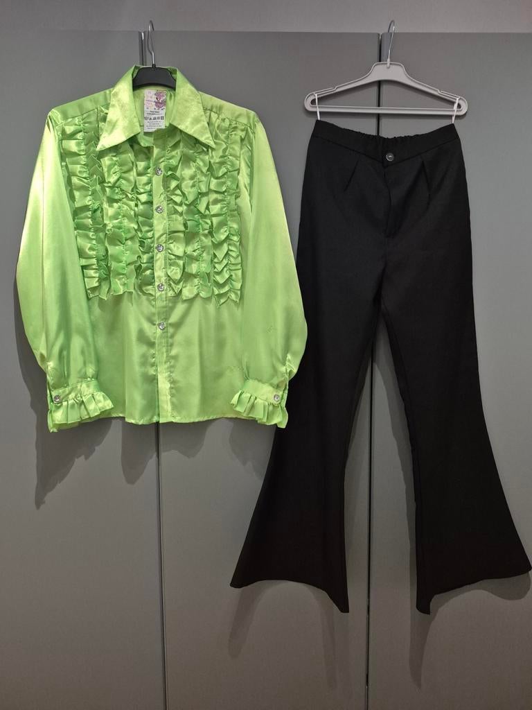 Carnavalskleding disco voor jongen/man, Ophalen, Maat 46 (S) of kleiner, Kleding