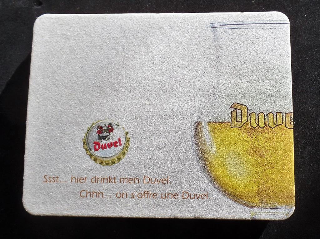 bierviltjes van Duvel, Verzamelen, Ophalen of Verzenden, Nieuw, Viltje(s), Duvel