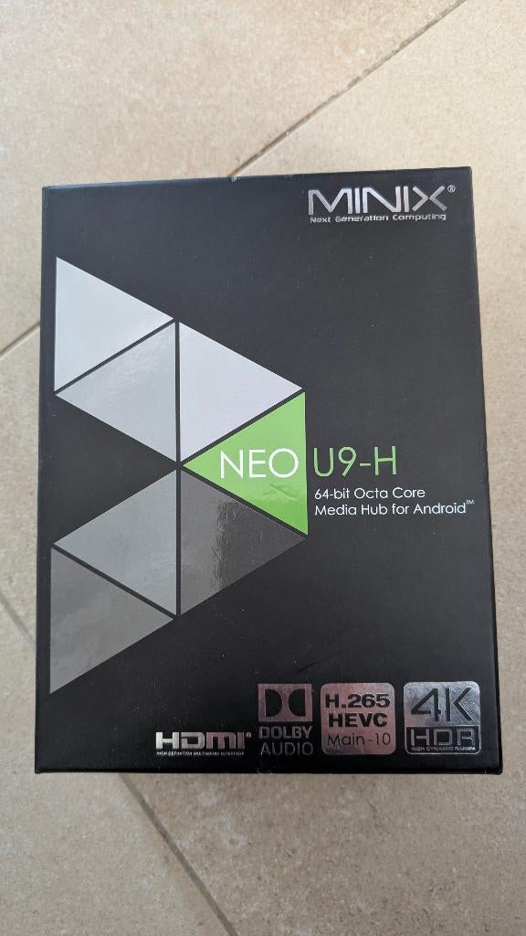 Minix NEO U9-H – Box Android TV, TV, Hi-fi & Vidéo, Enlèvement, Comme neuf, HDMI