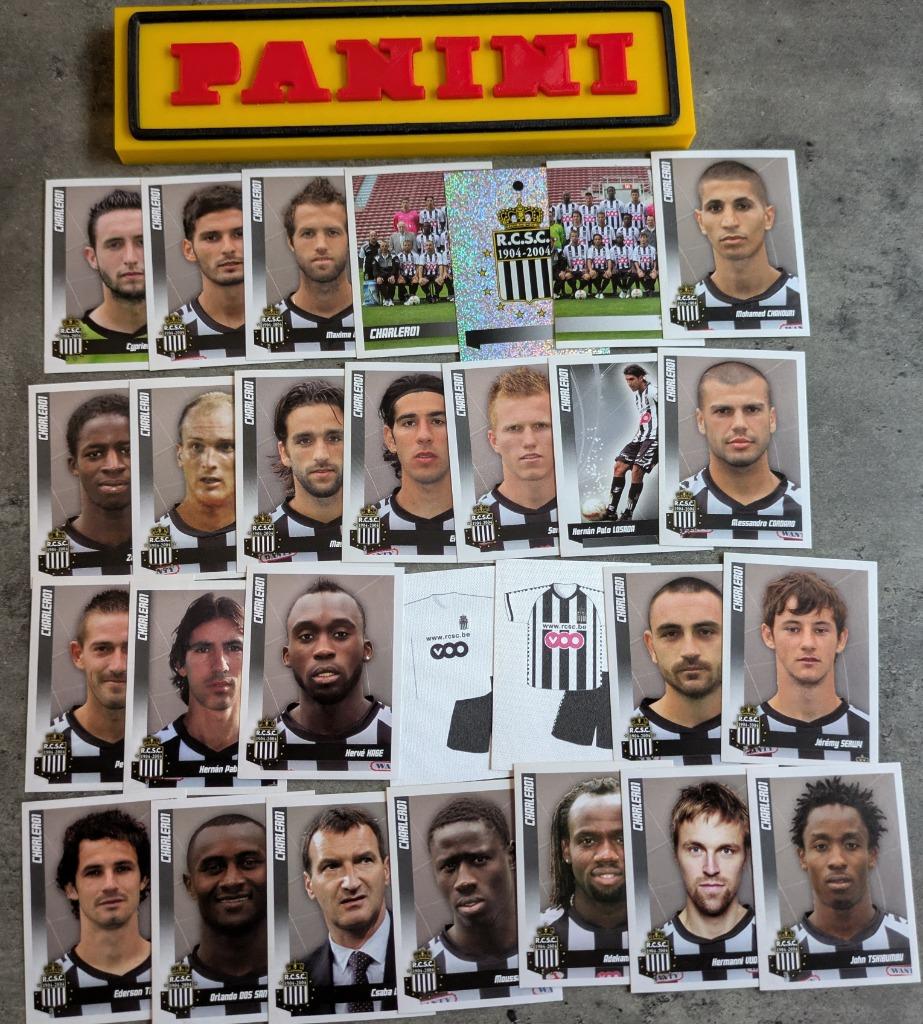 PANINI FOOTBALL 2011 28X STICKERS : SPORTING CHARLEROI, Hobby en Vrije tijd, Stickers en Plaatjes, Nieuw, Verzenden