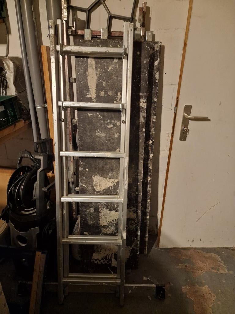 Échafaudages, Ophalen