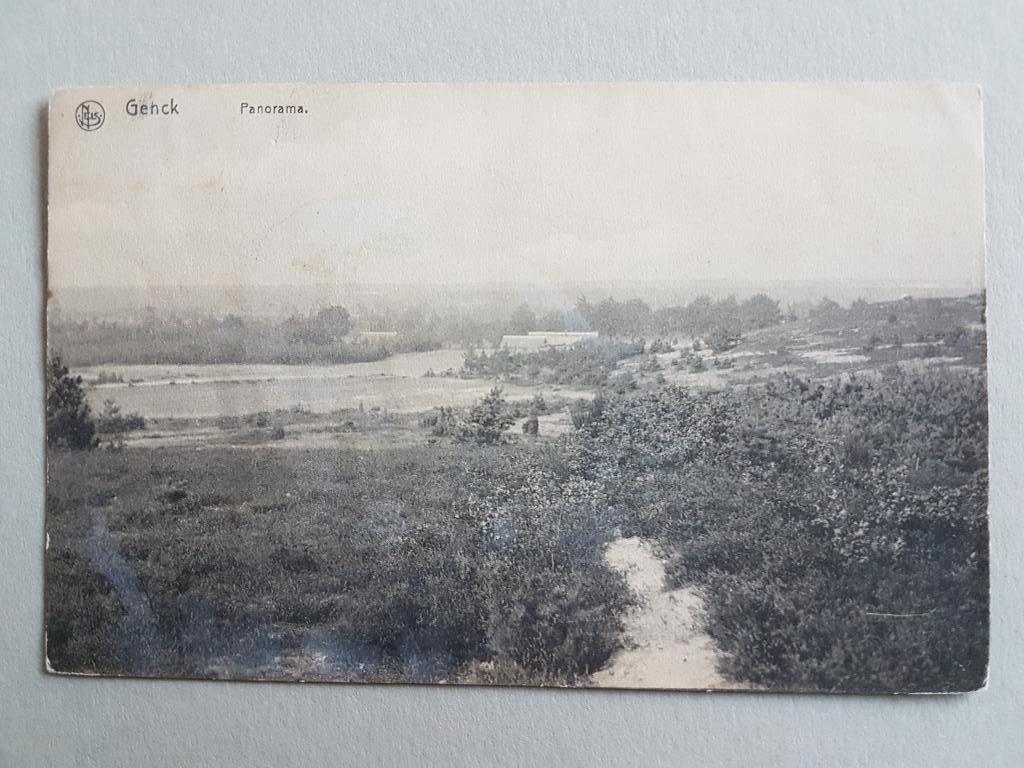 Postkaart Genk Genck Panorama 1914, Ophalen of Verzenden, Voor 1920, Gelopen, Limburg