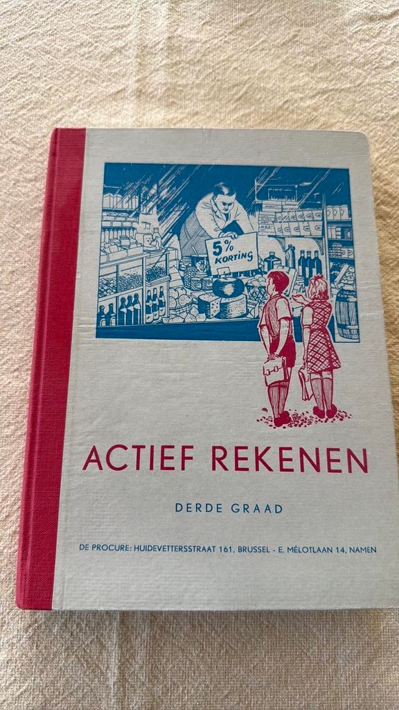 Mathématiques (mathématiques actives, troisième année), Livres, Enlèvement ou Envoi, Comme neuf