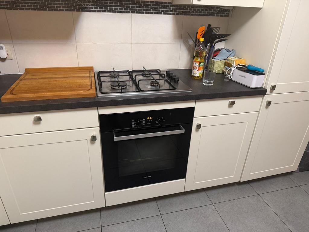 Met IKEA uitgeruste keuken, Huis en Inrichting, Keuken | Complete keukens, Ophalen, Gebruikt, Dubbelwandige keuken, Hout