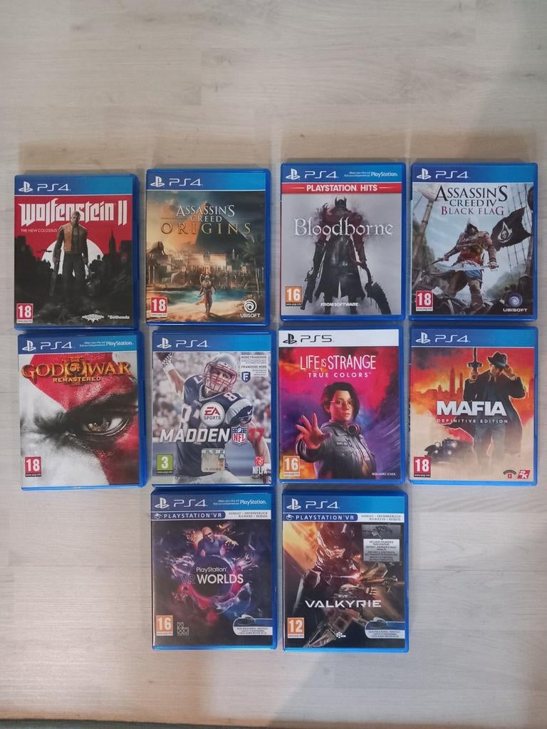 PS4 en PS5 (1) games, 9 euro/stuk., Consoles de jeu & Jeux vidéo, Enlèvement ou Envoi, Comme neuf, Jeu de rôle (Role Playing Game)