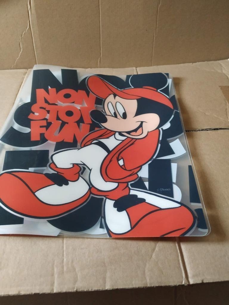 dunne pvc ringmappen a4 disney mickey non stop fun..., Ophalen of Verzenden