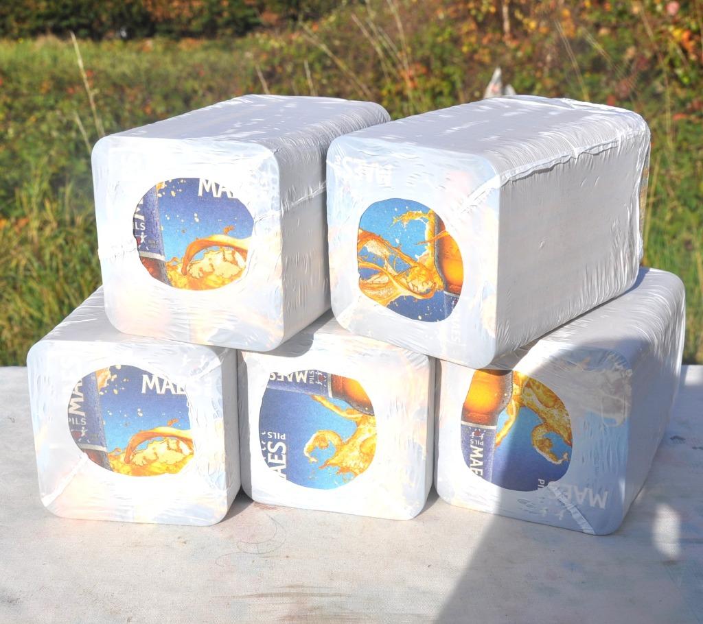 lot de 500 sous bock en carton publicité maes, Collections, Enlèvement ou Envoi, Neuf, Sous-bock, Autres marques