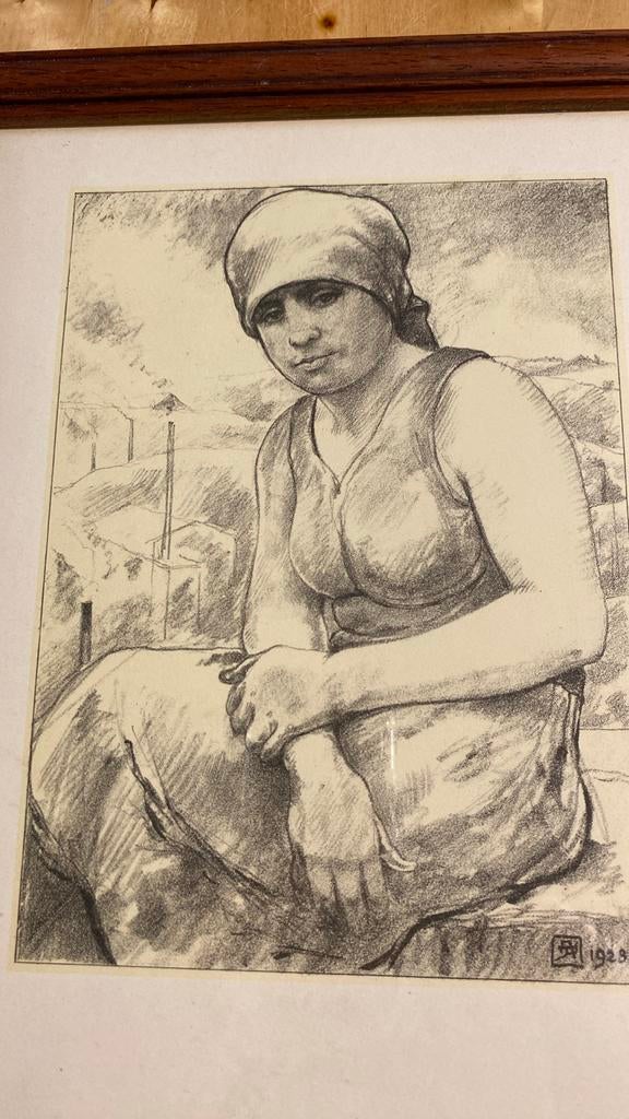 Lithographie Armand Rassenfosse, Antiquités & Art, Enlèvement ou Envoi