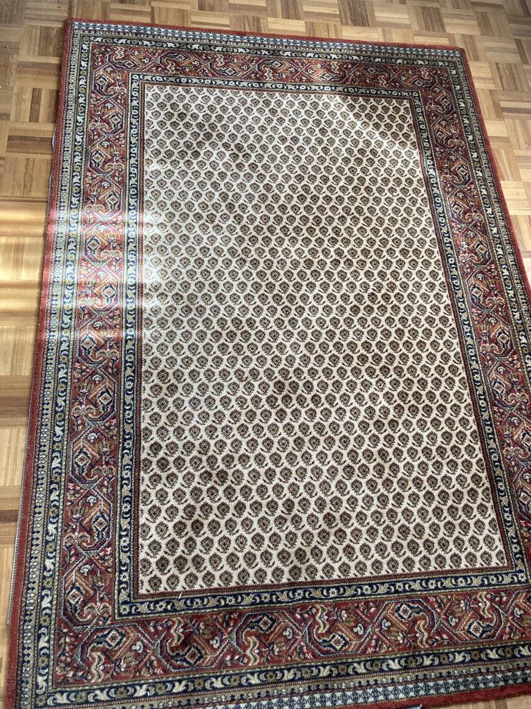 Oosters tapijt, Huis en Inrichting, Gebruikt, 100 tot 150 cm, Crème, Ophalen of Verzenden