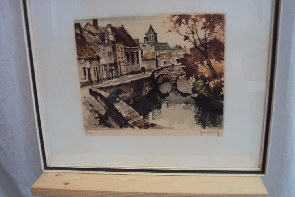 twee  litho's, Enlèvement