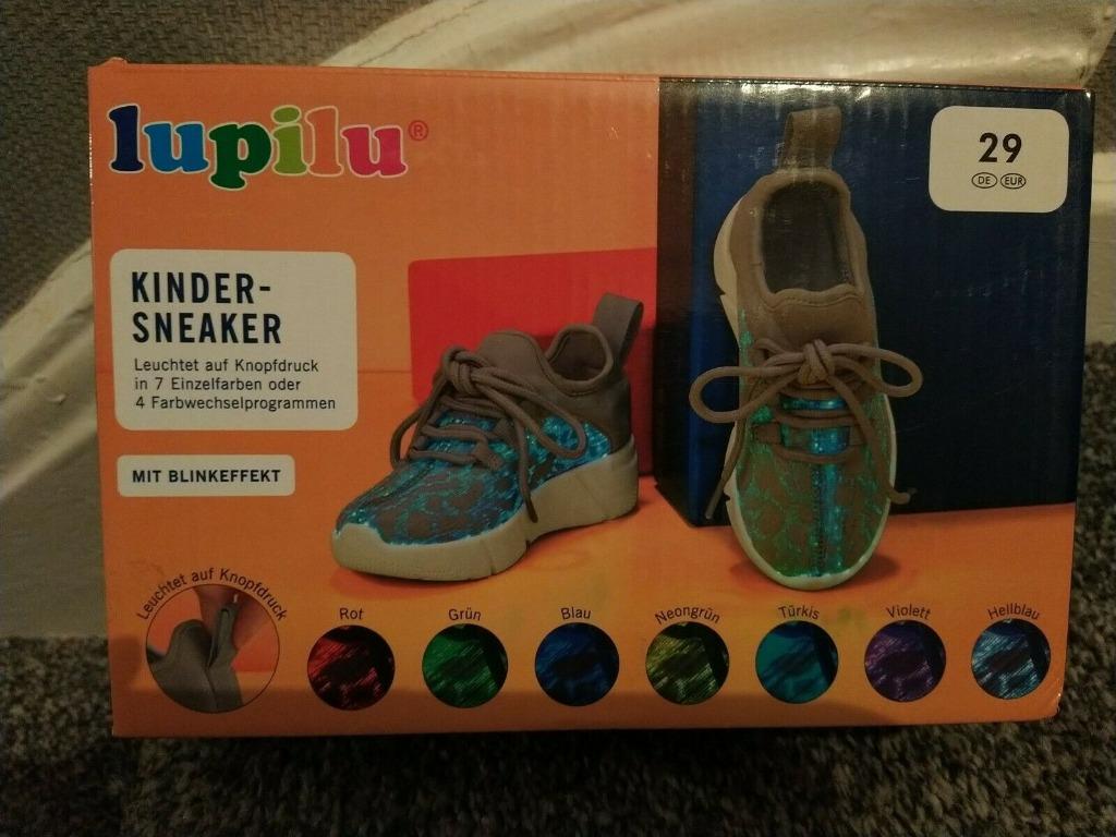 100 paar lupilu kinder led schoenen universeel, Ophalen, Jongen of Meisje, Schoenen, Nieuw