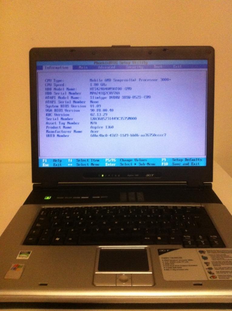 Acer Aspire 1363WLMi-laptop, Computers en Software, Ophalen of Verzenden, Zo goed als nieuw, Acer