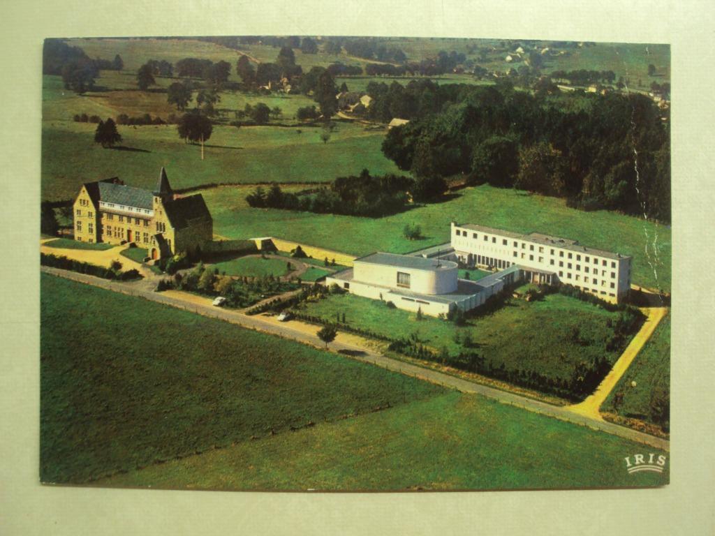 54495 - STAVELOT - MONASTERE ST-REMACLE - VUE AERIENNE, Collections, Cartes postales | Belgique, Envoi